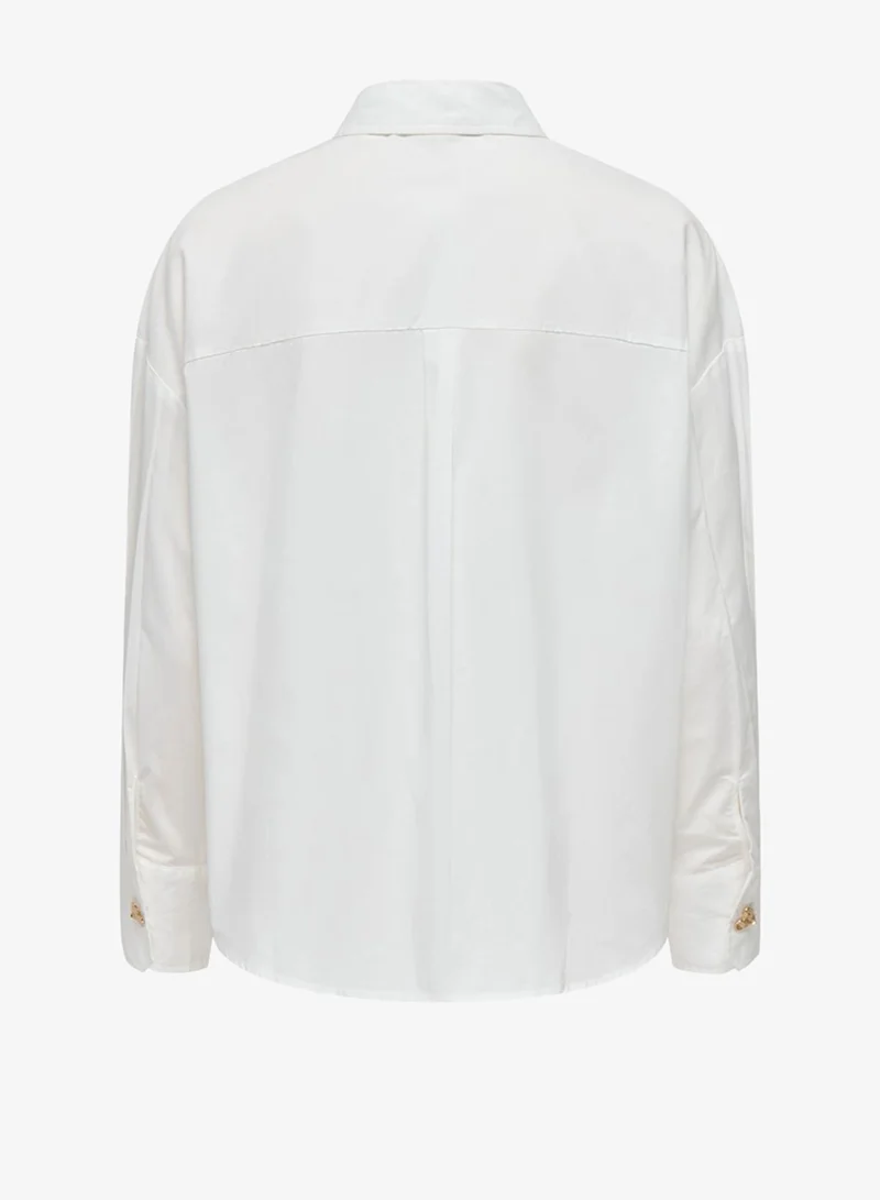 Only  Casual Long Sleeve Shirt for Women | Best Price UAE