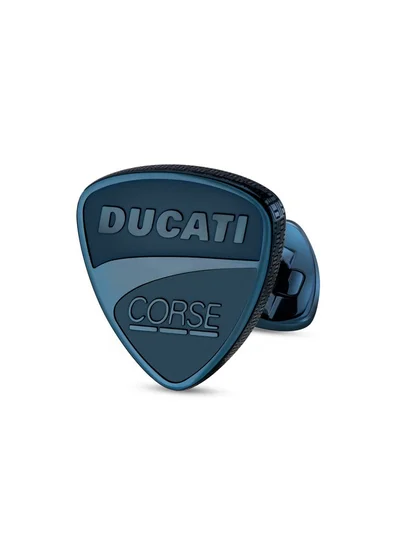 Ducati Corse Ducati Scudetto Blue Cufflink For MenDTAGC2137503