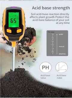 General 5-in-1 Soil Moisture Meter for Plant Temperature/Soil Moisture/PH Meter/Sunlight Intensity/Ambient Humidity Soil Tester for Gardening, Agriculture, Indoor and Outdoor Plants  - Image 3