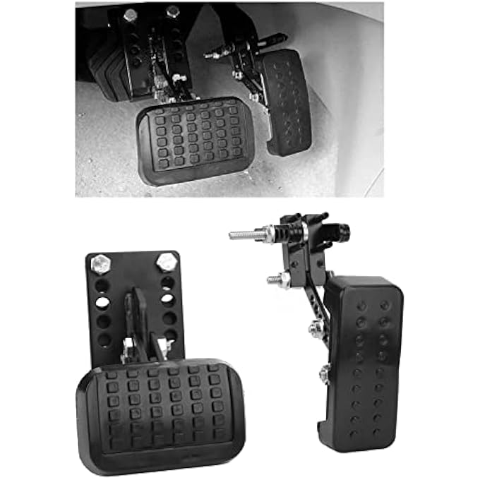 Gas Brake Pedal Extensions Non Slip Universal Pedal Extenders, Adjustable Range, Suitable for All Drivers, Wear Resistant - Image 3