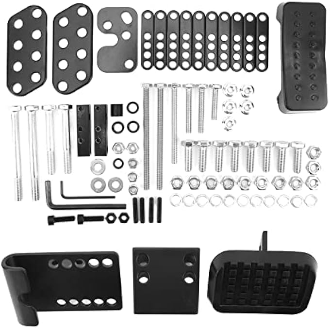 Gas Brake Pedal Extensions Non Slip Universal Pedal Extenders, Adjustable Range, Suitable for All Drivers, Wear Resistant - Image 2