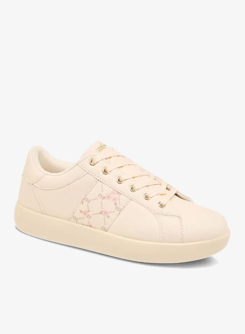 ميسي سنيكرز نسائي بطبعات زهور ورباط