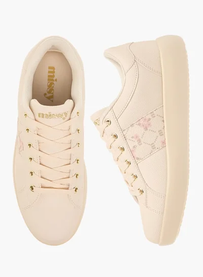 MISSY Women Missy Floral Print Lace-Up Sneakers