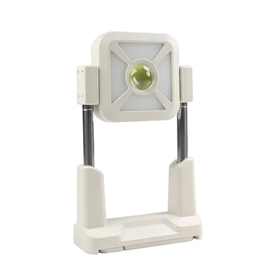 MIXEN 100W COB Rechargeable Work Light 10000LM Cordless LED Work Lights Waterproof Portable Flood Light with Stand for Outdoor Camping Garage Car Repairing Workshop Job Site Lighting - Image 2