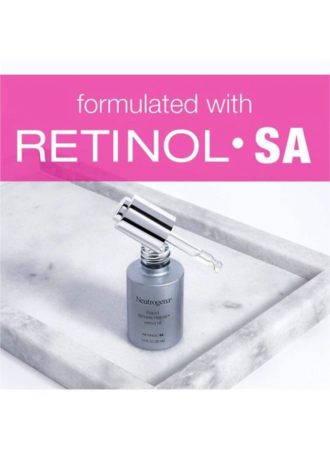 Neutrogena Rapid Wrinkle Repair And To Remove Dark Spots Face Serum Retinol Oil 1Fluid Ounce - Image 5