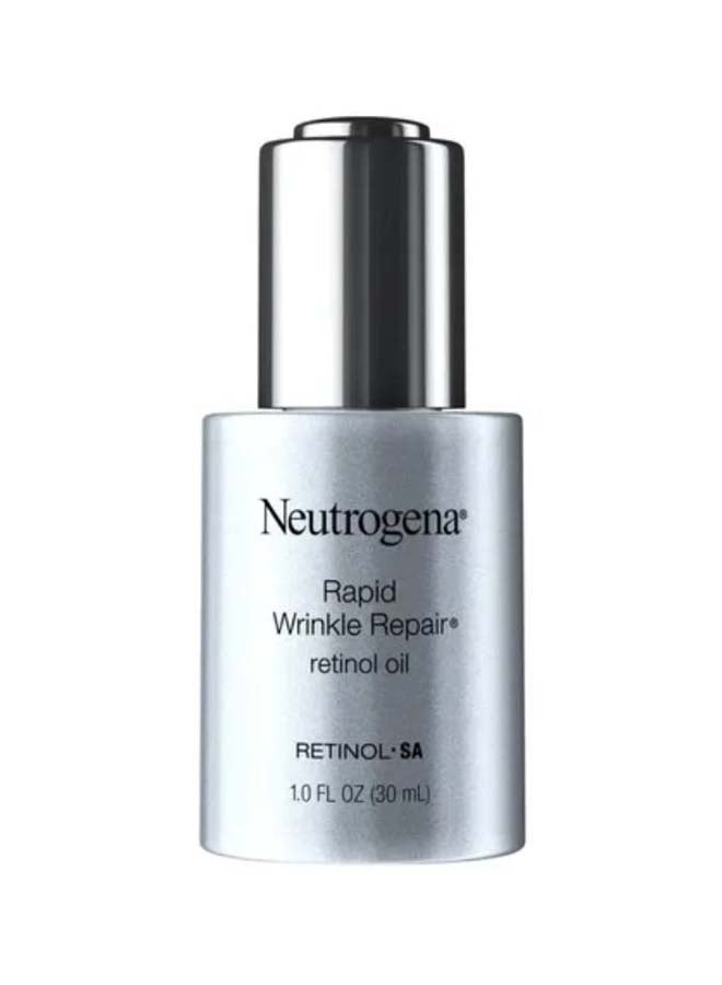 Neutrogena Rapid Wrinkle Repair And To Remove Dark Spots Face Serum Retinol Oil 1Fluid Ounce - Image 1