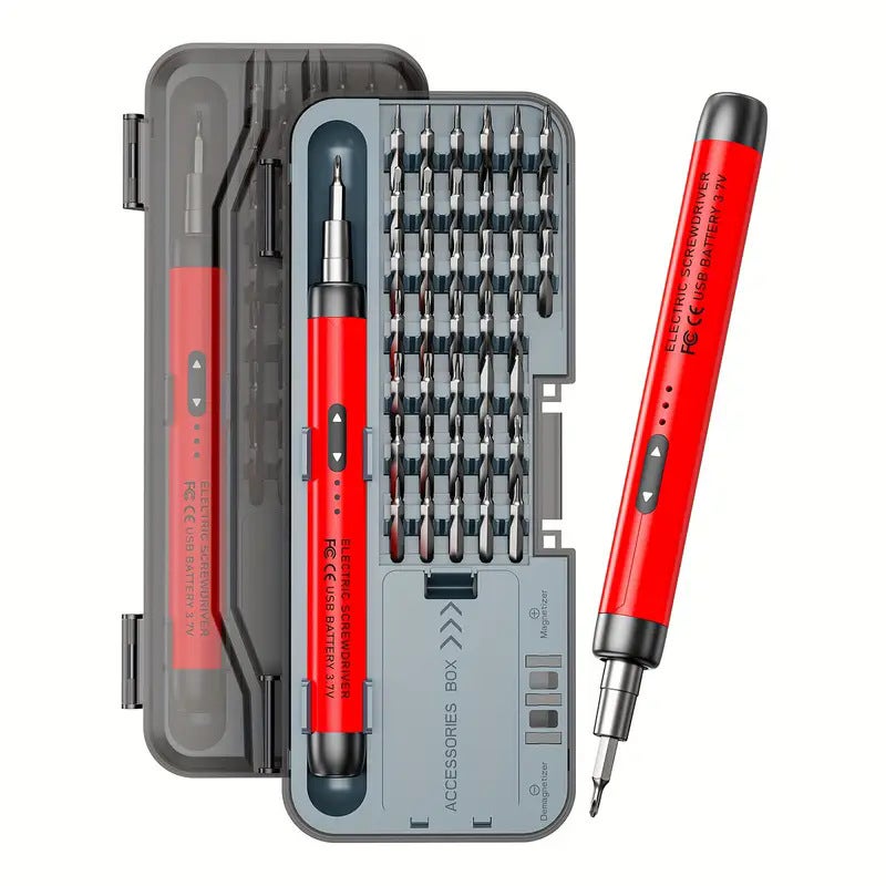 46-in-1 Mini Electric Screwdriver High Torque USB Rechargeable - Image 5