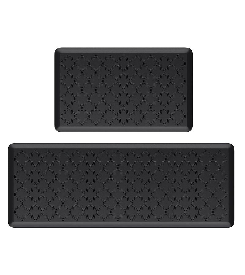 Brown 120cm Ergonomic Kitchen Mat Non Slip Soft Foam Cushion Durable Easy Clean - Image 5