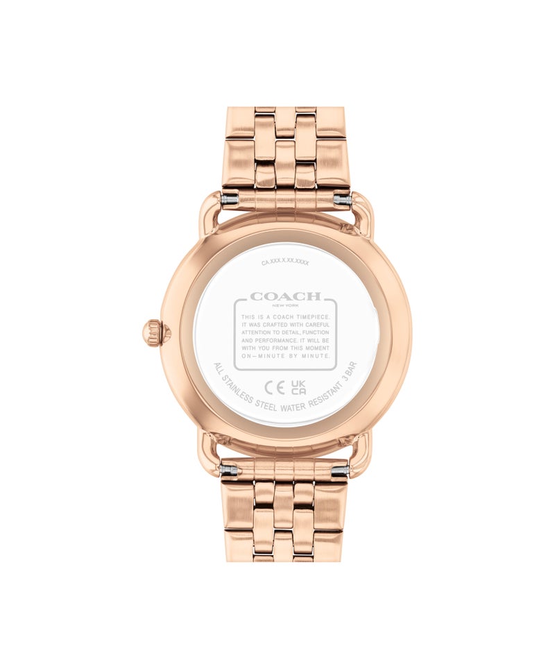 COACH Elliot Steel Strap Analog Watch - Image 3