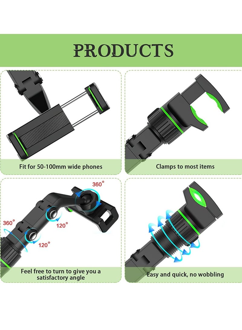 ELTRAZONE Multifunctional Rearview Mirror Phone Holder with 360 Degrees Rotating - Image 5