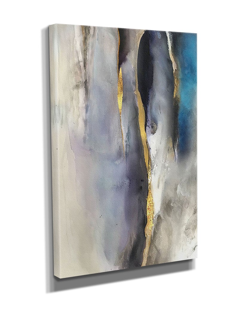 مودكلاس لوحة جدارية كانفس بتصميم تجريدي - Image 2