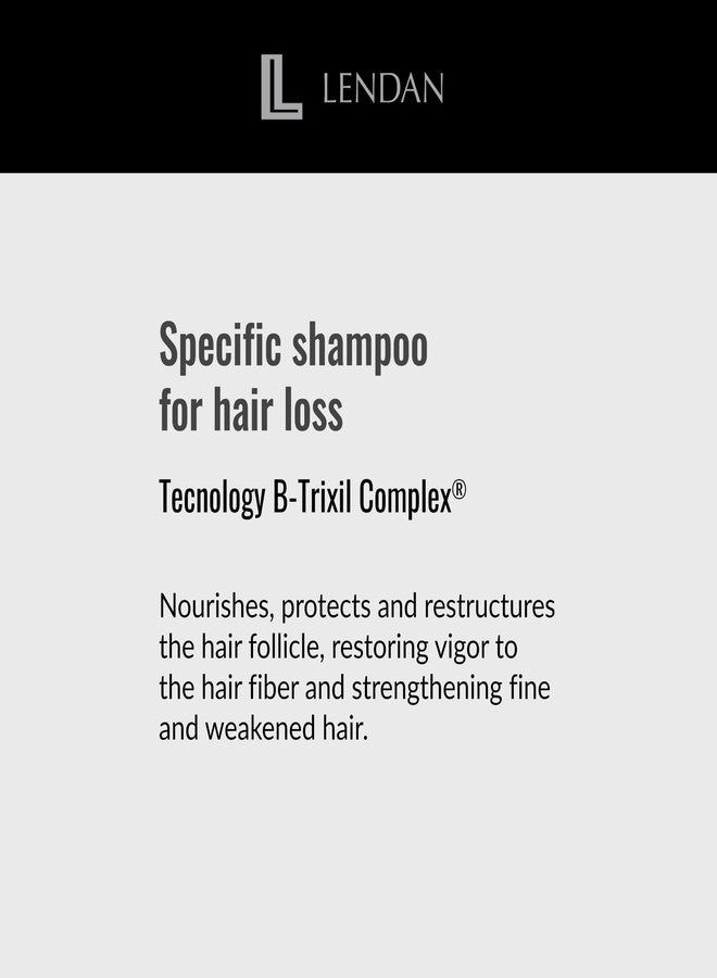 Lendan - Gentle Specific Shampoo - Pilosome Stimul B-Trixil Complex - 1000 ml - Removes Excess Sebum - Helps Improve the Appearance of Thin and Weakened Hair - Soft and Silky Finish - Image 5