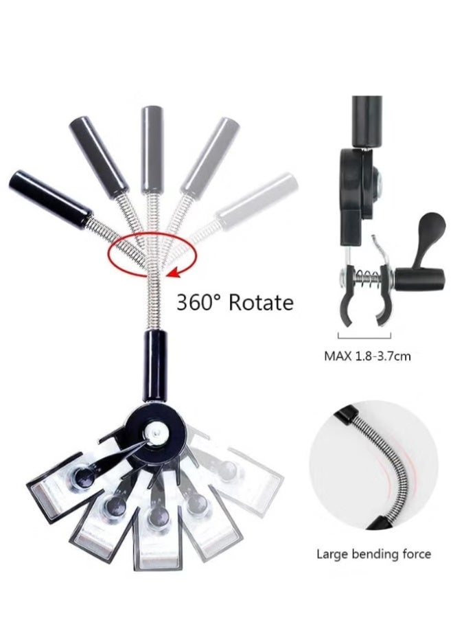 Pink Vinyl Baby Stroller Sunshade Umbrella Pro Version 97cm Diameter Steel Frame Foldable Umbrella Universal Clamp Accessories for Sun Protection Suitable for Both Adults and Children Essential for Outings - Image 4