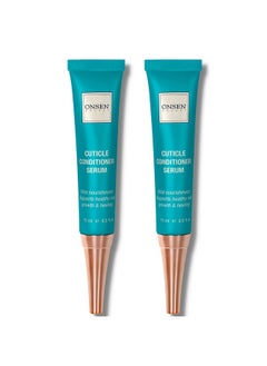 Onsen Secret Onsen Cuticle Cream W/Nail Cuticle Oil Cuticle Softener With Japanese Natural Healing Minerals Nail Care Serum To Soothe Repair & Strengthen Cuticles And Nails Visible Results (2 Count /15 Ml)  - Image 1