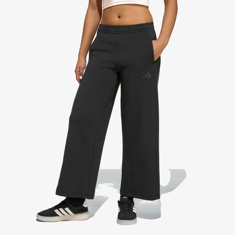 Adidas FUTURE ICONS 3 STRIPES WIDE LEG Tracksuit Bottoms - Image 2