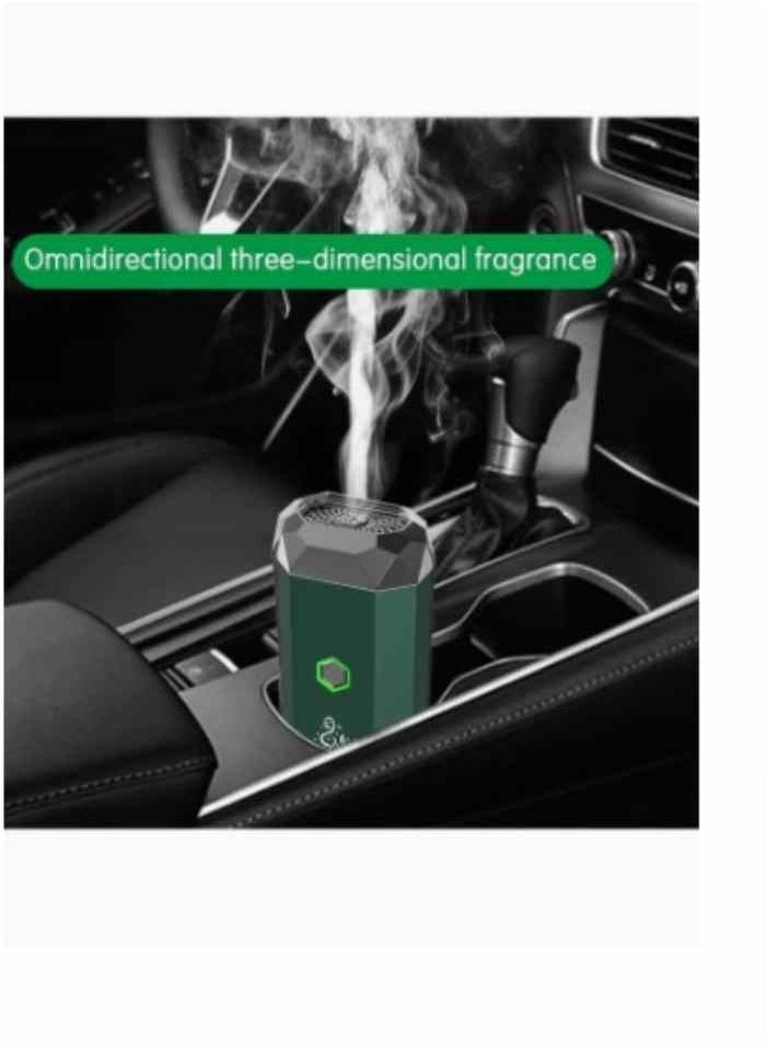 Bakhoor Bukhoor B16 Smart Electric Diffuser Incense Burner Rechargable Portable USB Type-C Power Green 13.6x5.3cm  - Image 3
