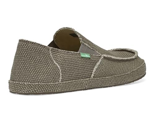 Sanuk Mens Rounder Loafer | Mens Shoes | Slip On Shoes for Men | Men's Slip-on Loafers | Comfort Footbed, Brown, 13 - Image 5