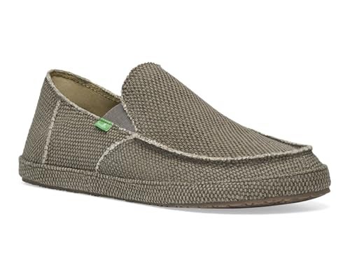 Sanuk Mens Rounder Loafer | Mens Shoes | Slip On Shoes for Men | Men's Slip-on Loafers | Comfort Footbed, Brown, 13 - Image 2