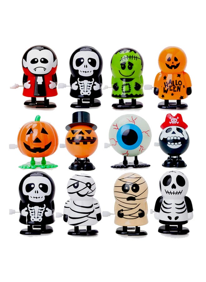 Loquat Children's  Clockwork Toy Gift Decoration Walking Ghost Pirate Skull Witch Jumping Cross-border-Color:20a  Suit - Image 4