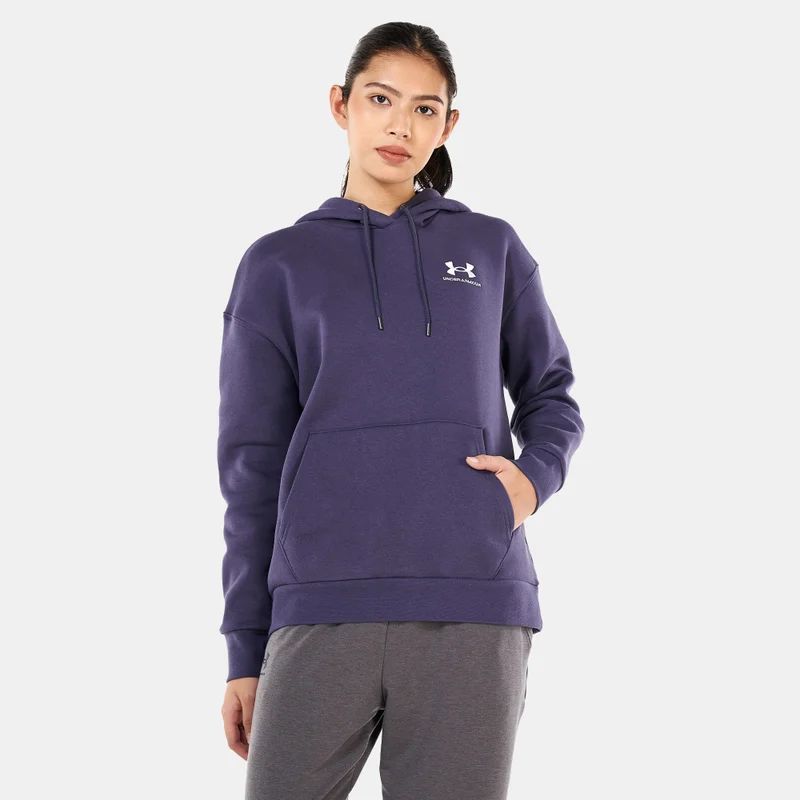 اندر ارمور هودي نسائي من UA Essential Fleece