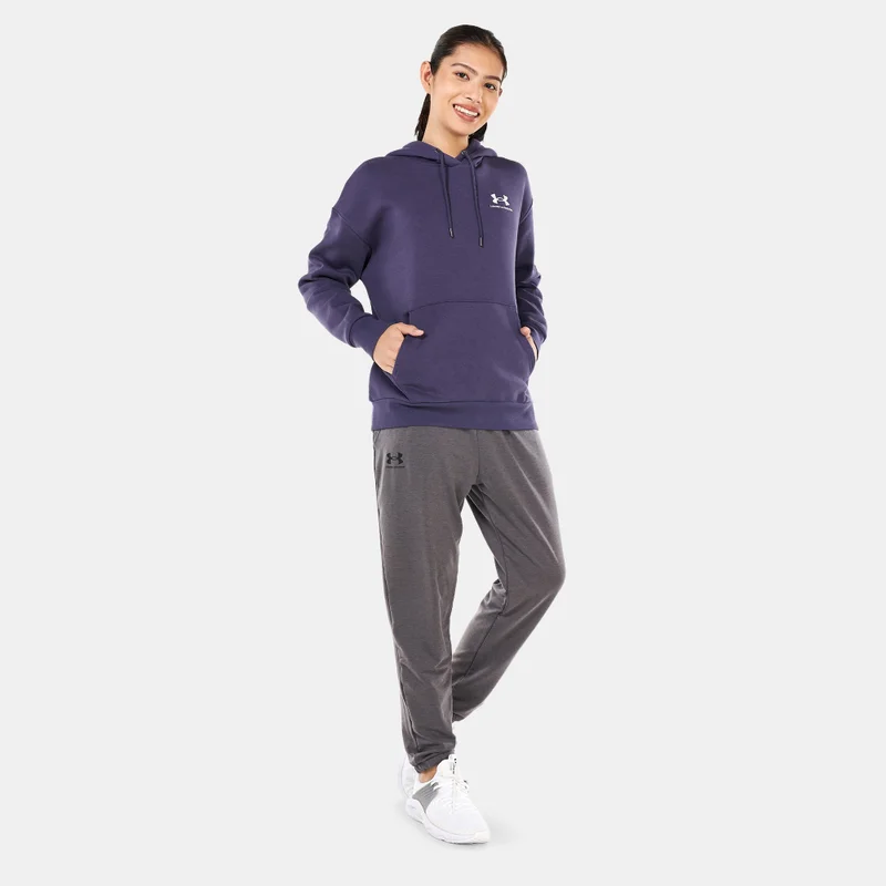 اندر ارمور هودي نسائي من UA Essential Fleece