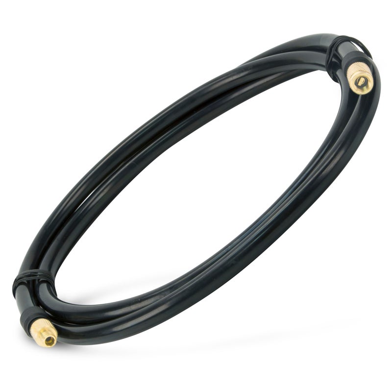 VIAIR 6 ft. Air Extension Hose for Portable Compressors, Black, P/N 00016 - Image 3