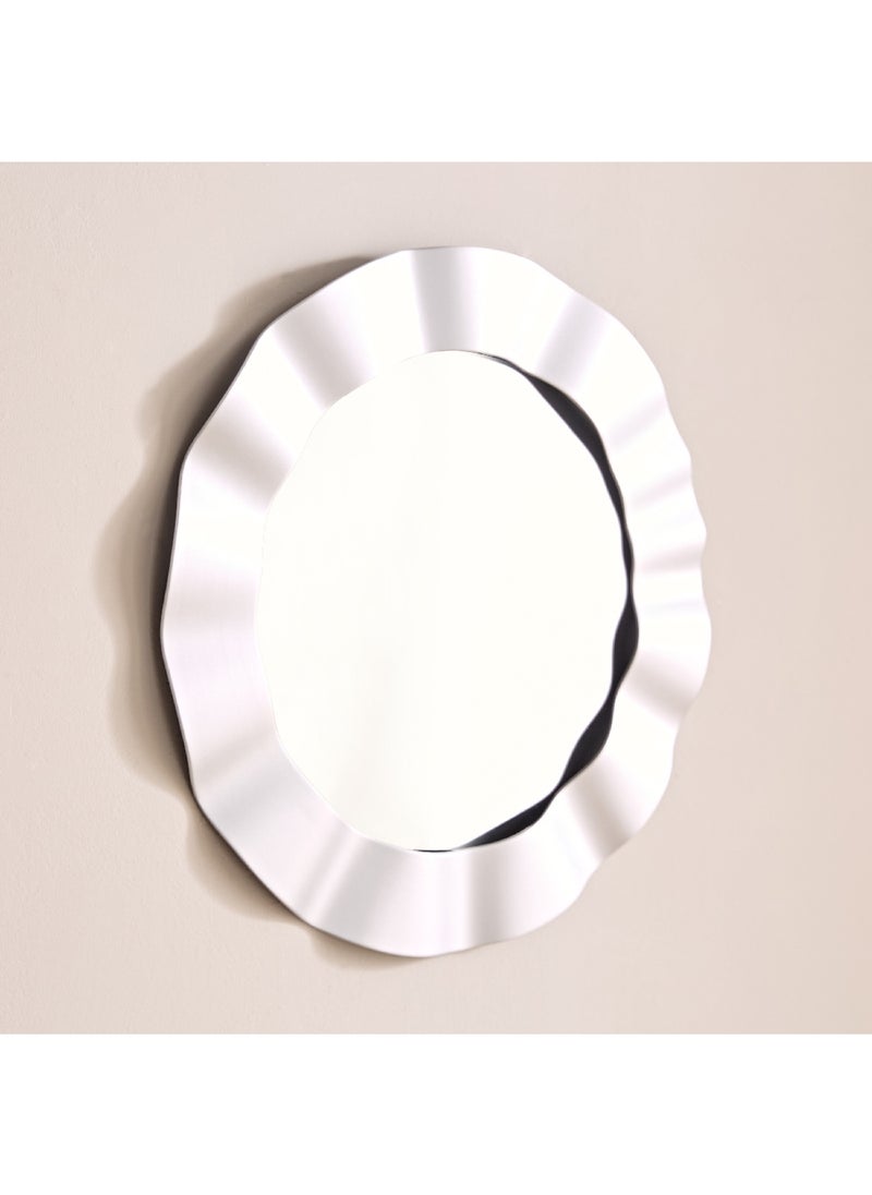 Home Box Sabrina Glass Mirror 55 x 2.5 x 55 cm  - Image 1