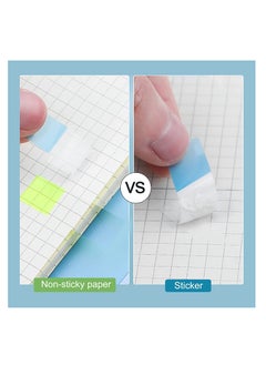 KASTWAVE Sticky Notes Transparent Self-Stick Notes 900 Pcs Clip-on Indicator Stickers Student Office Study Classification Index Sticker Notebook Marker Stickers Pop Up Index Tabs Tabs Stickers (9 Color)  - Image 5