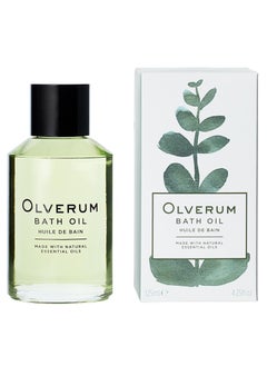 OLVERUM  Natural Bath Oil  Vegan CrueltyFree Revitalizing Clean Beauty Bath Oil 425 fl oz  125 ml