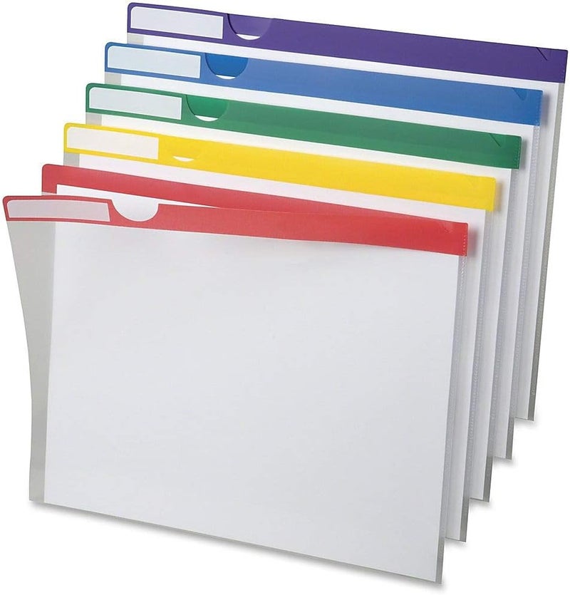Pendaflex Poly Index Folders, 10 Pack, Letter, Assorted (50981EE) - Image 5