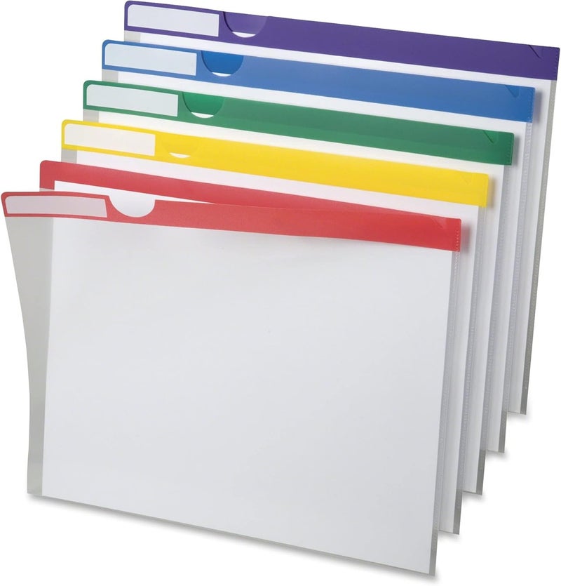 Pendaflex Poly Index Folders, 10 Pack, Letter, Assorted (50981EE) - Image 4