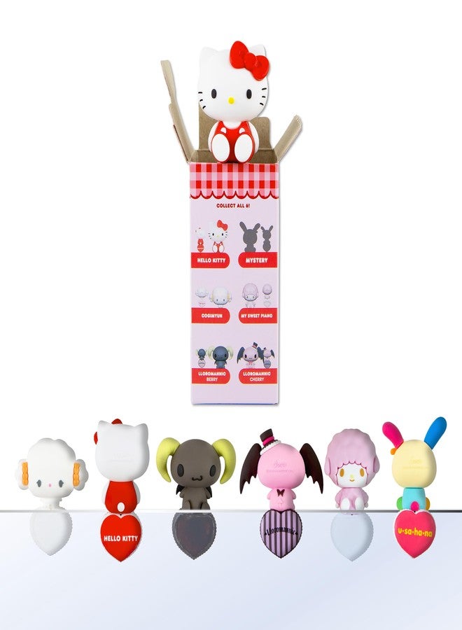 Sonix x Sanrio Peekers - Specialty Friends Blind Box - Adhesive Decorative Mini Figures - Includes Hello Kitty, Cogimyun, Lloromannics, My Sweet Piano, or Mystery Character - Image 1