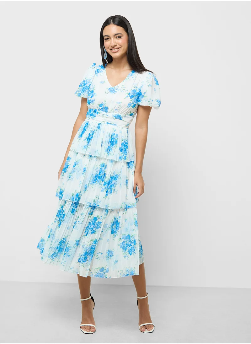 ايلا Floral Print Dress