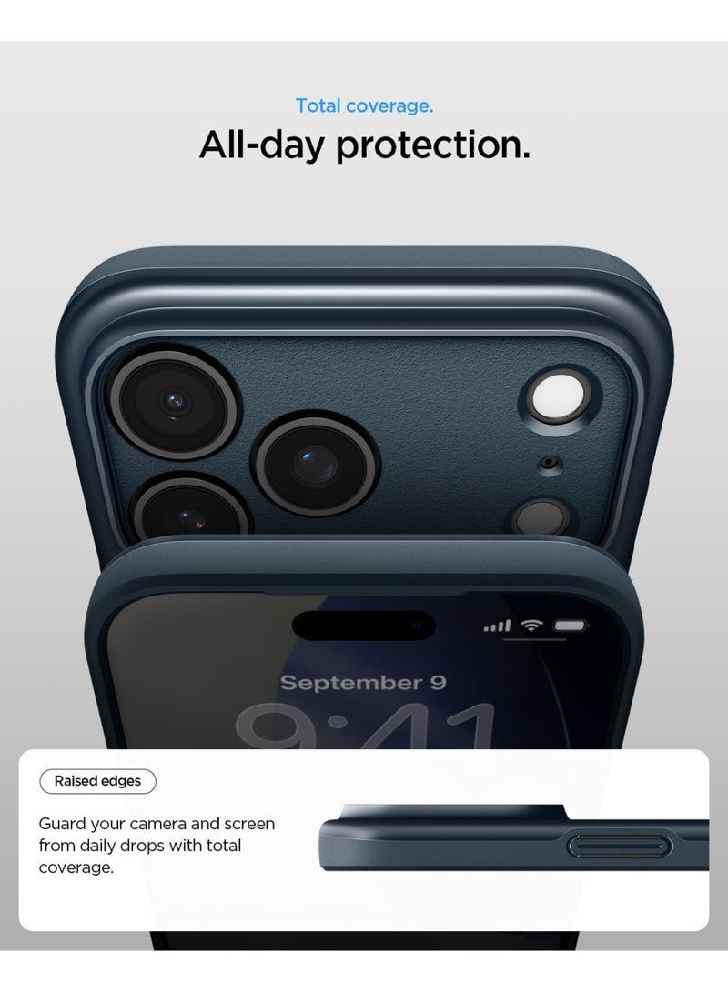 Spigen Thin Fit MagFit for iPhone 17 Pro Max MagSafe Case Cover - Metal Slate - Image 2