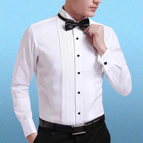 VAMA FASHIONS Classic Silver Plated Black Cufflinks Tuxedo Blazer Suit Kurta Buttons Cuff Links Shirt Studs For Men - Image 5