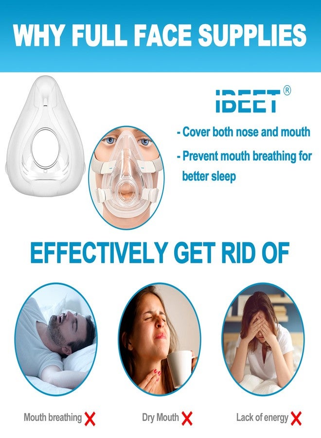 IBEET وسادة بديلة لـ F20 (كبيرة) - ملائمة مريحة وختم ممتاز، إمدادات بديلة IBEET، كبيرة - Image 5
