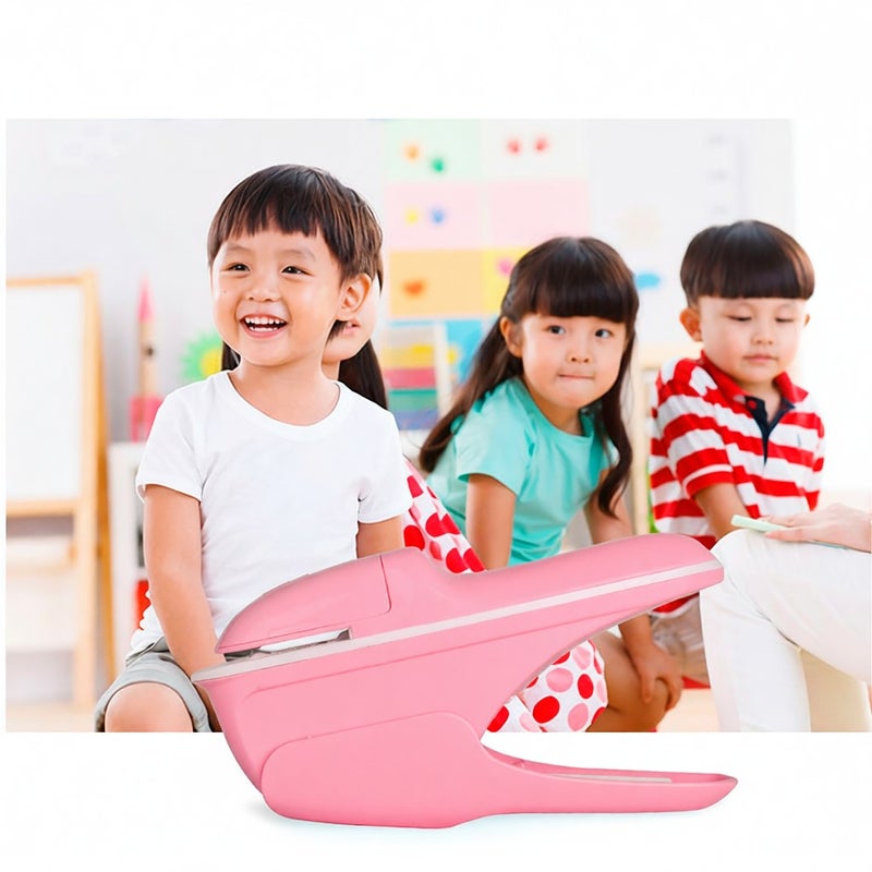 Hand-held Mini Safe Stapler without Staples Staple Stapleless 7 Sheets Capacity for Paper Binding Business Commercial Shop School Office - Image 4