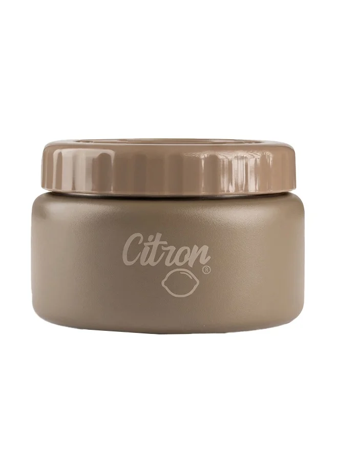 Citron SS Food Jar 250ml Brown