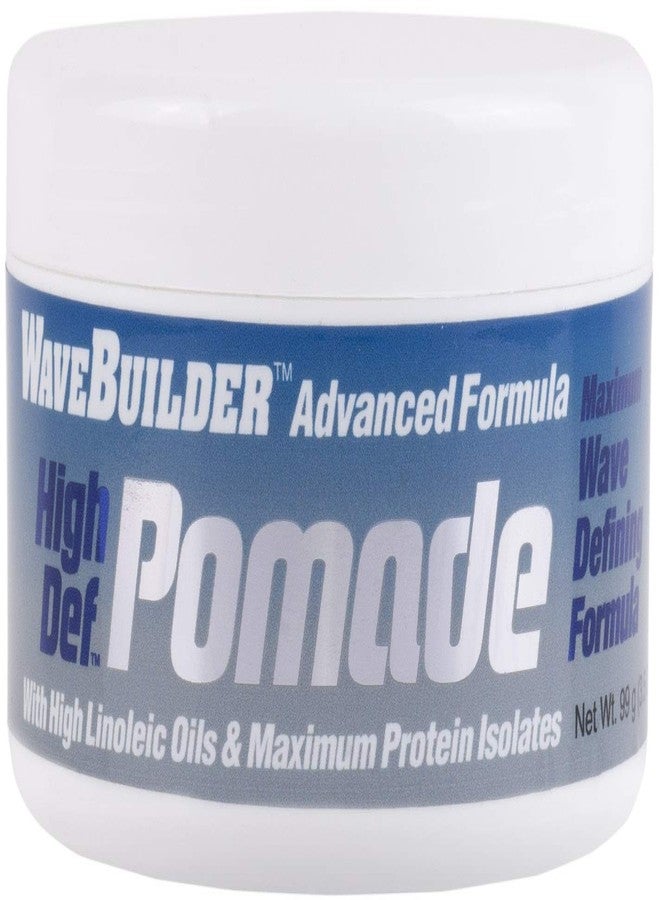 WaveBuilder Advanced Formula High Def Pomade | High Linoleic Oils and Maximum Protein Isolates, 3.5 Oz - Image 1