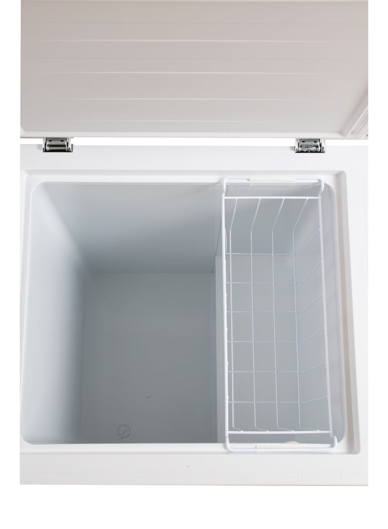 جينرال تيك فريزر جنرال تك أفقي، سعة ١٤٤ لترًا، ٥.١ قدم مكعب، موفر للطاقة، بدون ضوضاء، أبيض - Image 4