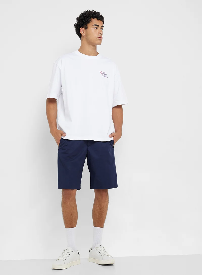 Calvin Klein Jeans Logo Crew Neck T-Shirt