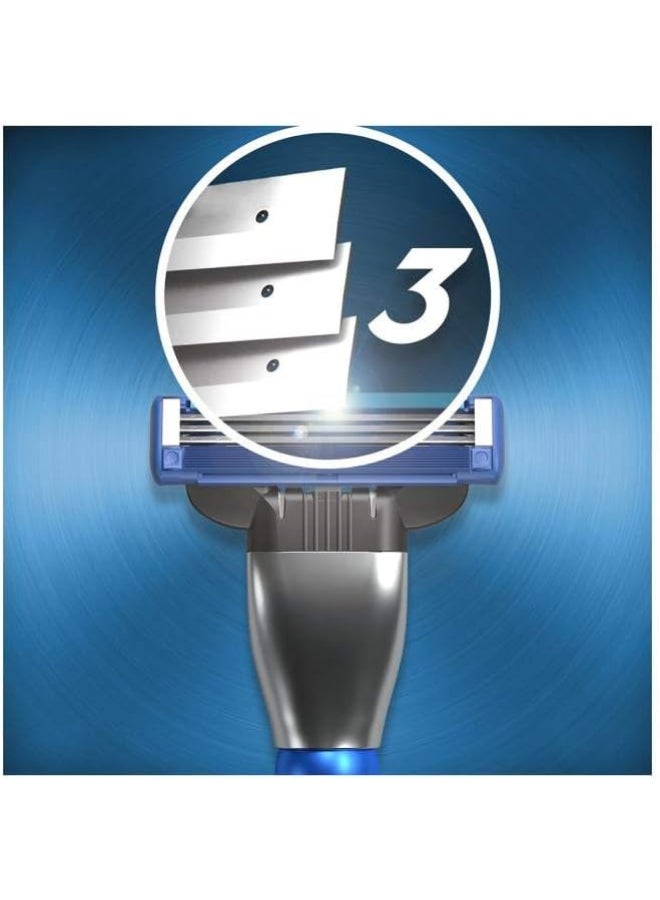 Gillette Mach 3 Turbo Razor Blades 4S - Image 3