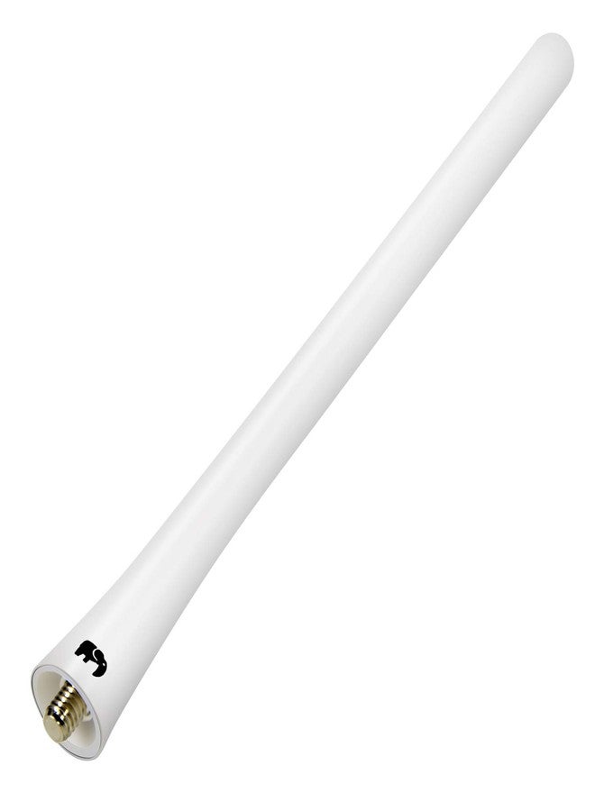 ONE250 7" inch Flexible Copper Core Antenna, Compatible with Mitsubishi - Lancer (2002-2017), Mirage (2010-2024), Montero (2001-2019), Outlander (2005-2018), RVR (2016-2018), L200 (2010-2024) (White) - Image 1