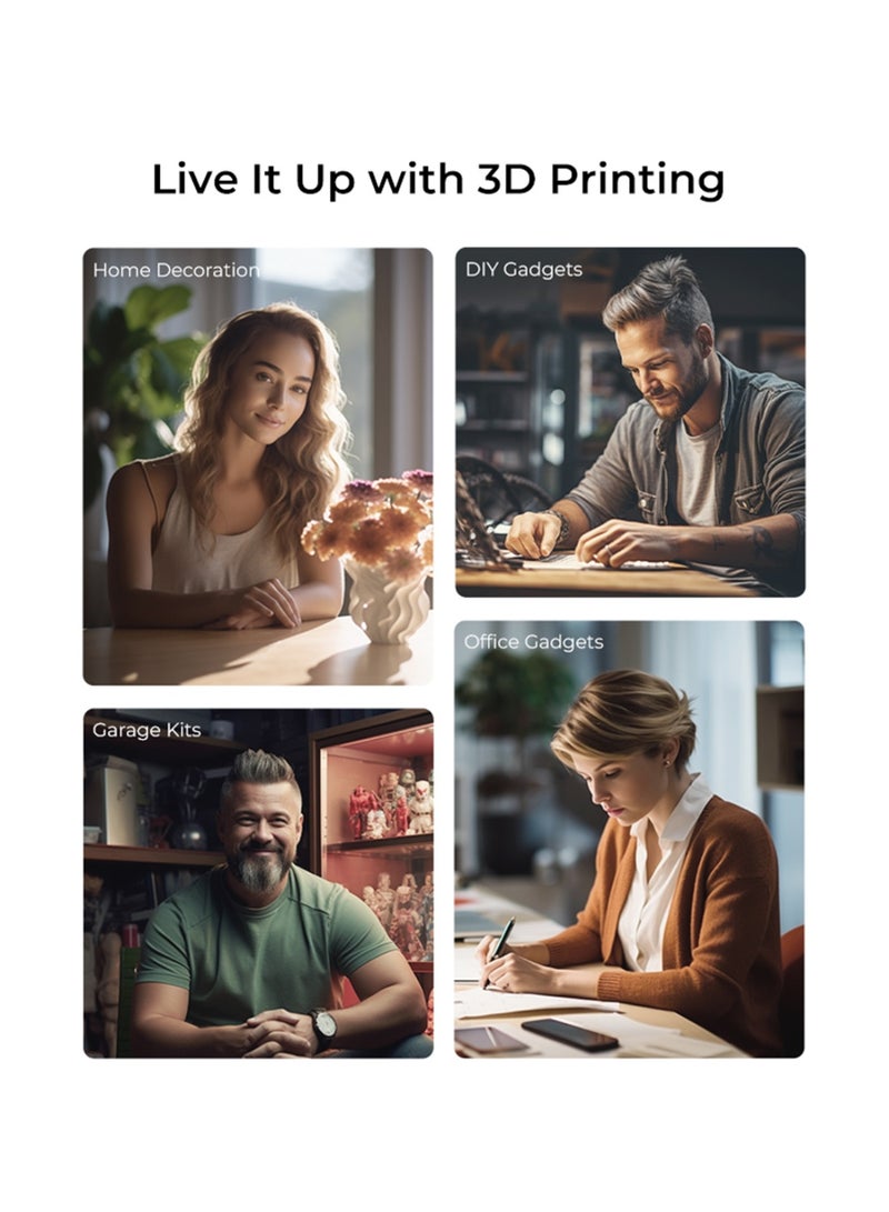 Creality 3D Printer, 250mm/s Printing Speed, DIY 3D Printers with CR Touch Auto Leveling, Sprite Direct Extruder, Auto-Load Filament Dual Z-axis Y-axis, Print Size 22×22×25cm, Ender 3 V3 SE V3 SE - Image 2