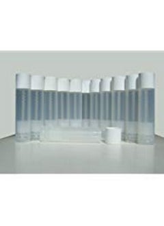 50 Lip Balm Empty Container Tubes 3/16 Oz (5.5Ml) Natural (Translucent) Color