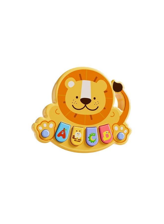 Adorable Lion Shaped Pet Animal Early Education Finger Piano for Kids Safe Materials Interactive Play Fun and Learning Combined - Image 2