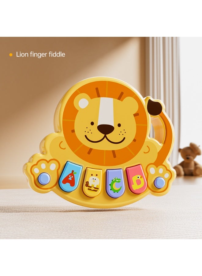 Adorable Lion Shaped Pet Animal Early Education Finger Piano for Kids Safe Materials Interactive Play Fun and Learning Combined - Image 3
