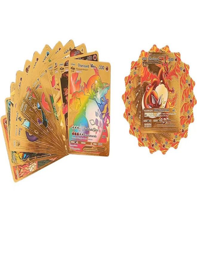 110 Pieces Pokémon Golden Card Set Game for Children - Image 5