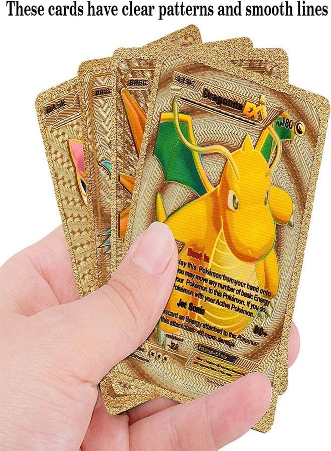 110 Pieces Pokémon Golden Card Set Game for Children - Image 4