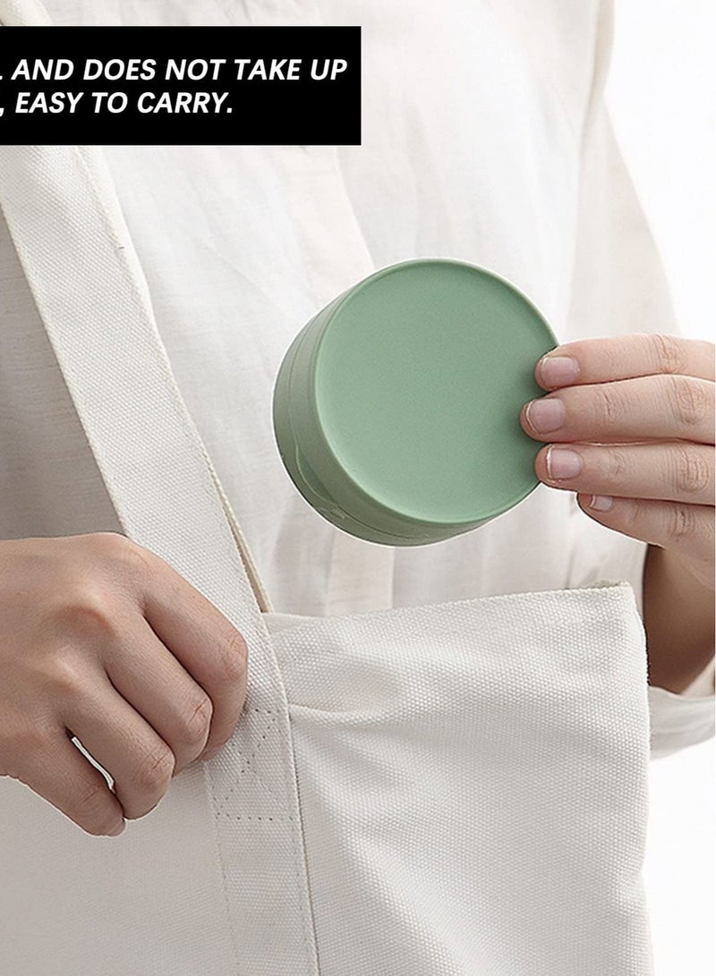 كابتن تيك 4 Pcs Travel Soap Box Holder Case Container, Portable Leak Proof Soap Dish with Lid - Perfect for Shower, Bathroom, Kitchen, Camping, Gym (2 Small + 2 Large) KSA | Riyadh, Jeddah - Image 5